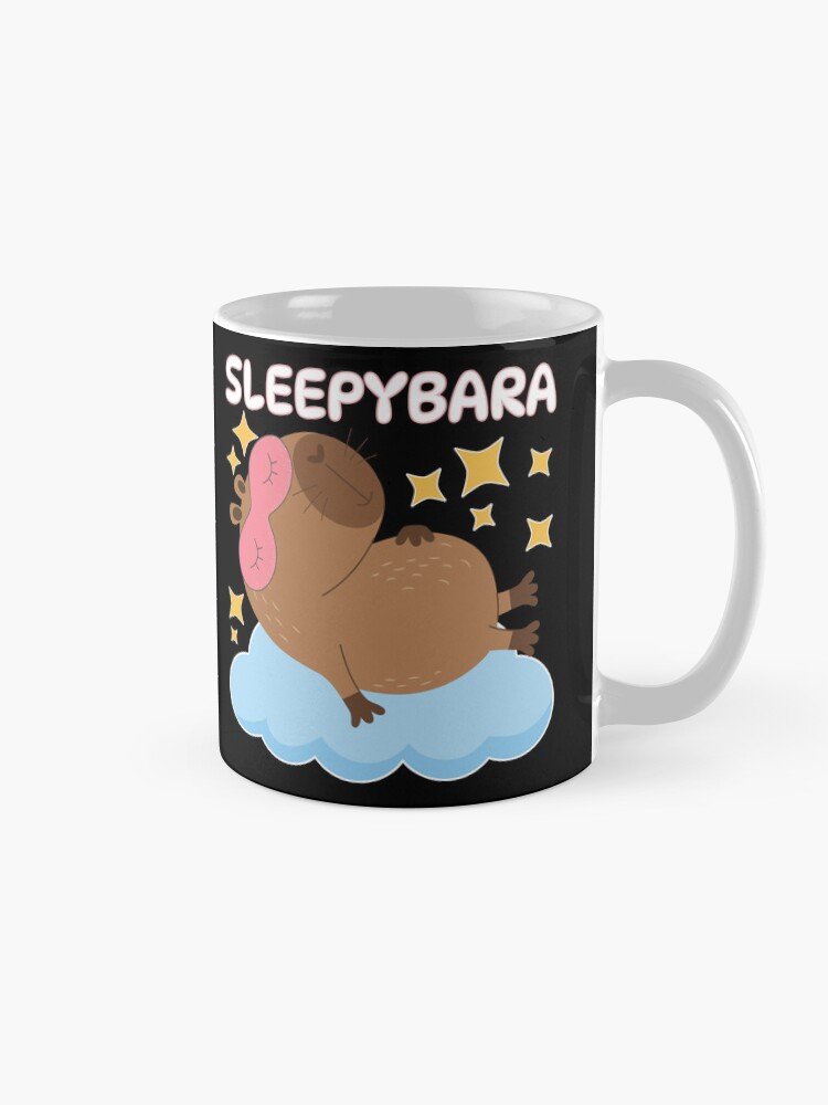 sleepybara-funny-capy-bara-mug.